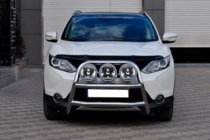 Nissan Qashqai 2014-2021 Parabullbar WT018 (Acciaio Inox) foto 2