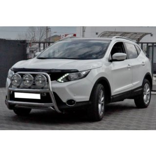 Parabullbar WT018 (Acciaio Inox) Nissan Qashqai 2014-2021 foto 3