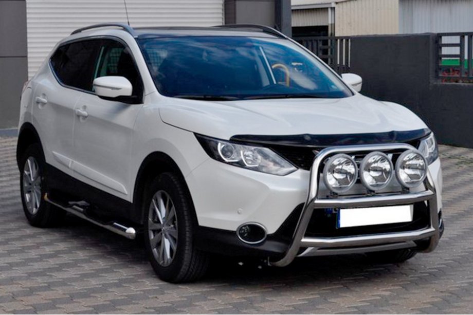 Nissan Qashqai 2014-2021 Parabullbar WT018 (Acciaio Inox) Image