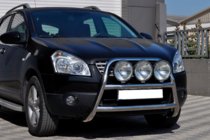 Nissan Qashqai 2010-2014 Parabulloni WT018 (Acciaio Inox) foto 2