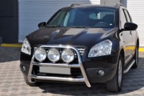 Nissan Qashqai 2010-2014 Parabulloni WT018 (Acciaio Inox) foto 3