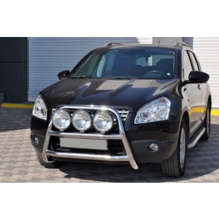 Parabulloni WT018 (Acciaio Inox) Nissan Qashqai 2010-2014 foto 3