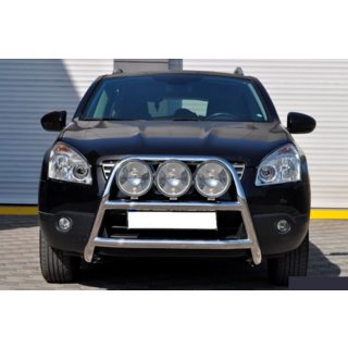 Parabulloni WT018 (Acciaio Inox) Nissan Qashqai 2010-2014 foto 1