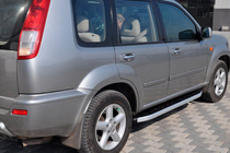 Nissan X-trail T30 2002-2007 Pedane laterali Fullmond (2 pz, alluminio) foto 3
