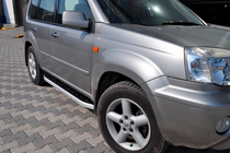 Nissan X-trail T30 2002-2007 Pedane laterali Fullmond (2 pz, alluminio) foto 1