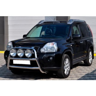 Protezione Anteriore WT018 (Acciaio Inox) Nissan X-trail T31 2007-2014 foto 3