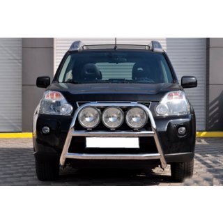 Protezione Anteriore WT018 (Acciaio Inox) Nissan X-trail T31 2007-2014 foto 1