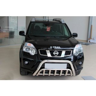 Protezione Anteriore WT002 (Acciaio Inox) Nissan X-trail T31 2007-2014 foto 4