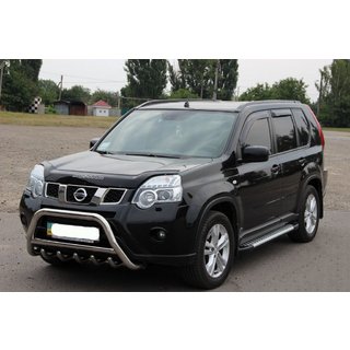 Protezione Anteriore WT003 (Acciaio Inox) Nissan X-trail T31 2007-2014 foto 3