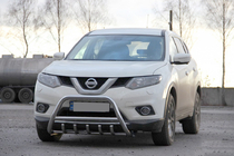 Nissan X-trail T32/Rogue 2014-2021 Paraurti Anteriore WT003 (Acciaio Inox) foto 3