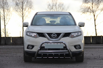 Nissan X-trail T32/Rogue 2014-2021 Paraurti Anteriore WT003 (Acciaio Inox) foto 4