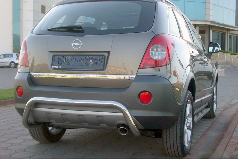 Opel Antara 2006-2017 Barra Posteriore AK007-1 (Acciaio Inox) Image