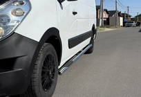 Nissan NV400 2010-2024 Barre Laterali BB002 (2 pz, Acciaio Inox) foto 4