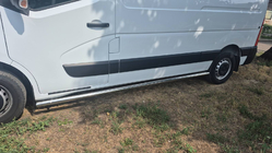 Nissan NV400 2010-2024 Barre Laterali BB002 (2 pz, Acciaio Inox) foto 6
