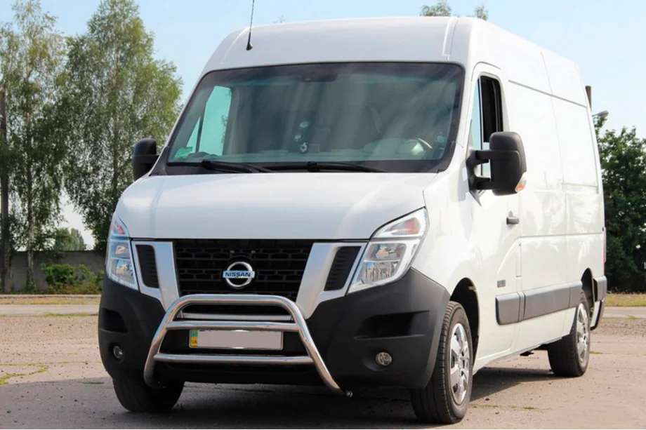 Nissan NV400 2010-2024 Parabulloni WT018 (Acciaio Inox) Image