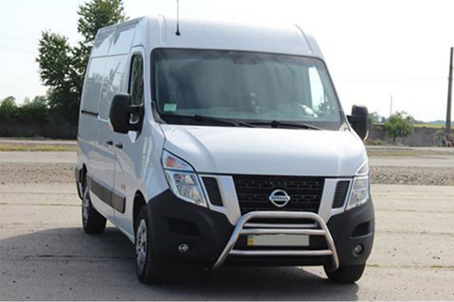 Renault Master 2011-2023 Protezione Anteriore WT022 (Acciaio Inox) Image