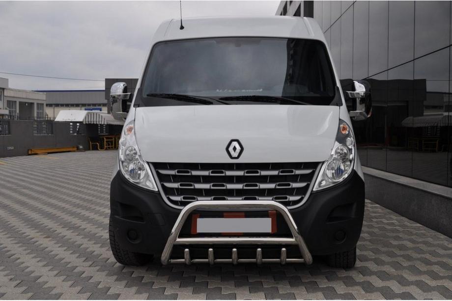 Opel Movano 2010-2021 Parabullbar WT003 (Acciaio Inox) Image