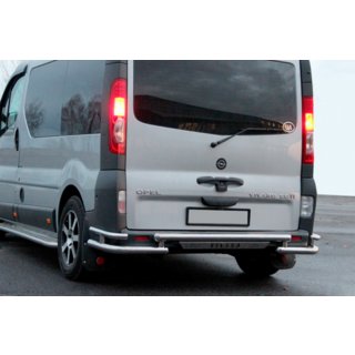 Protezione Posteriore AK-Special (Acciaio Inox) Nissan Primastar 2002-2014 foto 1