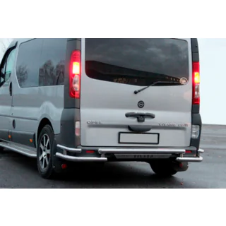 Protezione Posteriore AK-Special (Acciaio Inox) Nissan Primastar 2002-2014 foto 1