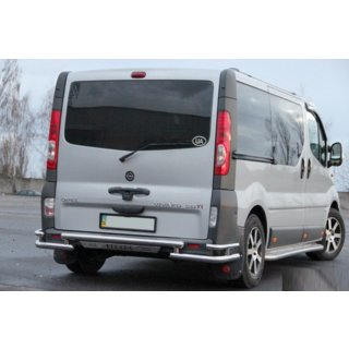 Protezione Posteriore AK-Special (Acciaio Inox) Opel Vivaro 2001–2015 foto 4