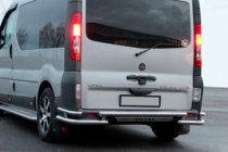Renault Trafic 2001–2015 Protezione Posteriore AK-Special (Acciaio Inox) foto 6