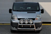 Opel Vivaro 2001–2015 Parabulloni WT018 (Acciaio Inox) foto 2