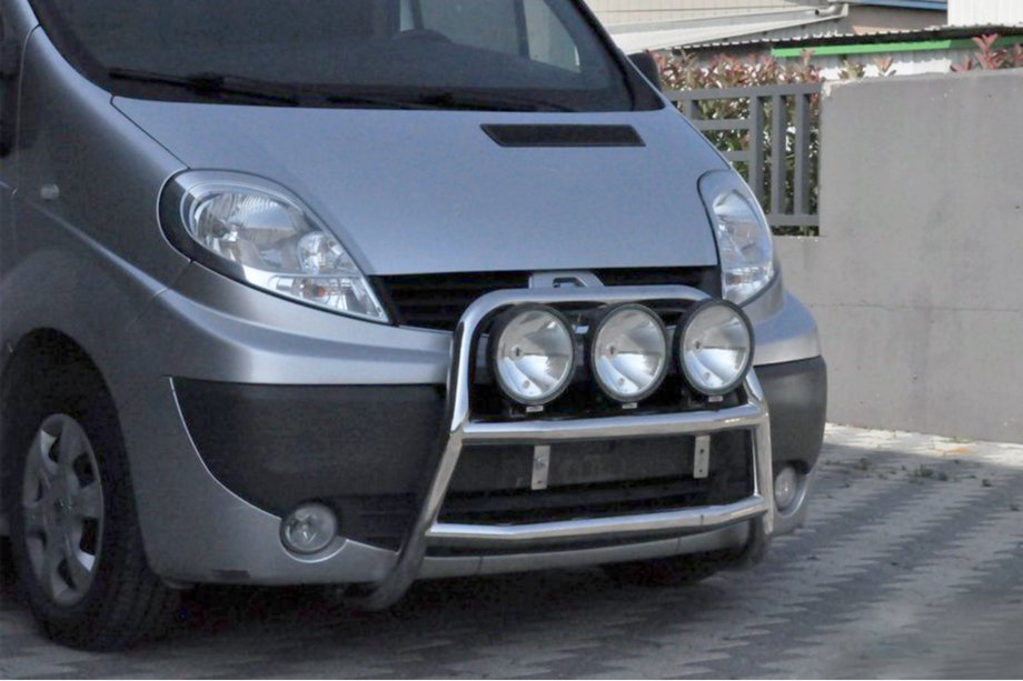Renault Trafic 2001–2015 Parabulloni WT018 (Acciaio Inox) Image