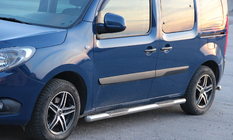 Mercedes Citan 2013-2021 Tubi Laterali (2 pz, Acciaio Inox) foto 1