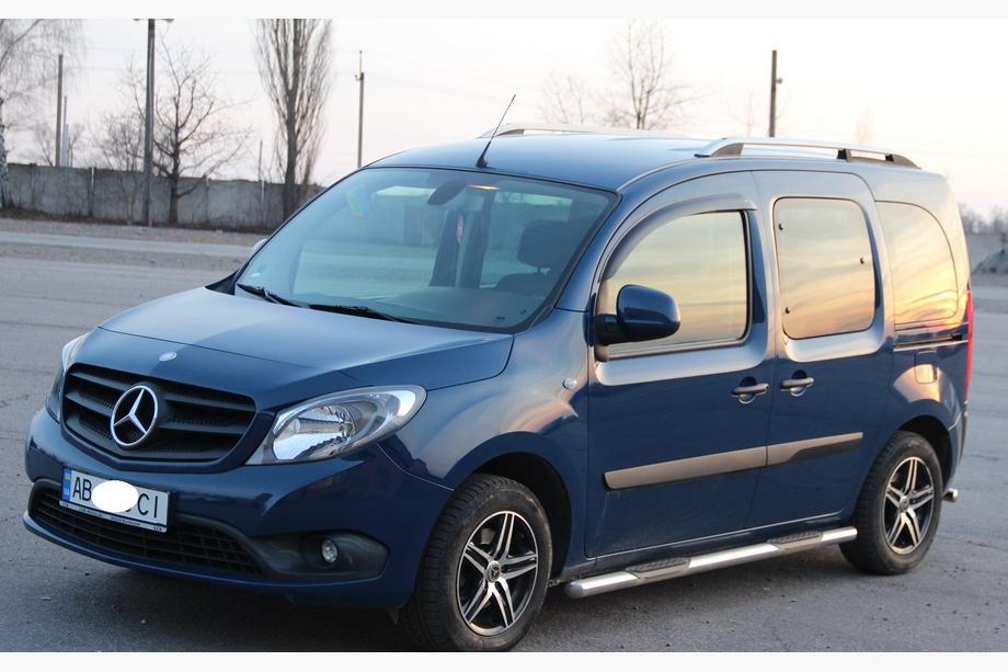 Mercedes Citan 2013-2021 Tubi Laterali (2 pz, Acciaio Inox) 60 mm, passo corto, senza inserti in plastica Foto 3