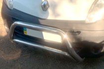 Renault Kangoo 2008–2020 Protezione Anteriore WT002 (Acciaio Inox) foto 3
