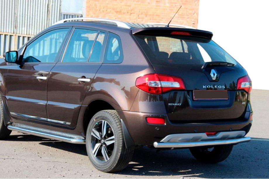 Renault Koleos 2008-2016 Barra Posteriore AK002 (Acciaio Inox) Image