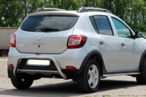 Renault Sandero 2013-2022 Barra Posteriore AK007 (Acciaio Inox) foto 6