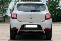 Renault Sandero 2013-2022 Barra Posteriore AK007 (Acciaio Inox) foto 5