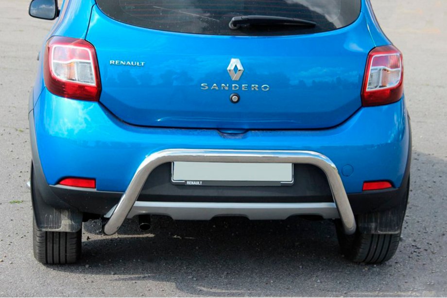 Renault Sandero 2013-2022 Barra Posteriore AK007 (Acciaio Inox) Image