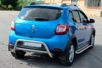 Dacia Sandero 2013-2020 Barra Posteriore AK007 (Acciaio Inox) foto 2