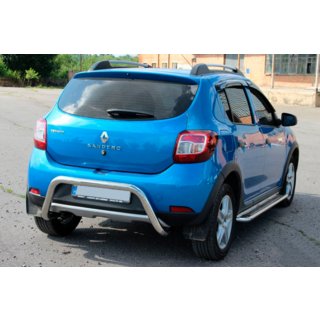 Barra Posteriore AK007 (Acciaio Inox) Dacia Sandero 2013-2020 foto 2