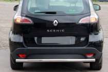 Renault Scenic/Grand 2009-2016 Barra Posteriore AK002 (Acciaio Inox) foto 3