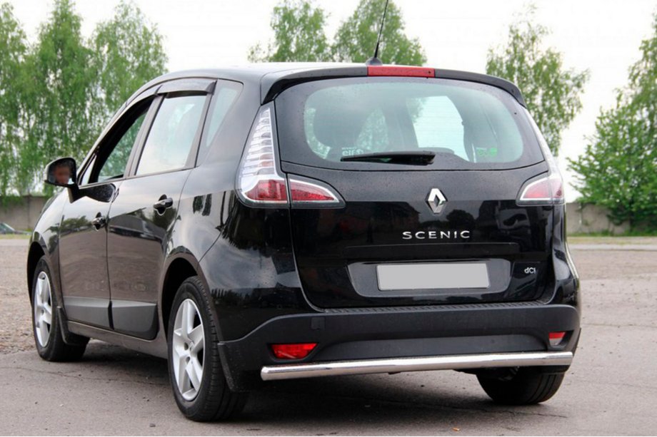 Renault Scenic/Grand 2009-2016 Barra Posteriore AK002 (Acciaio Inox) Image