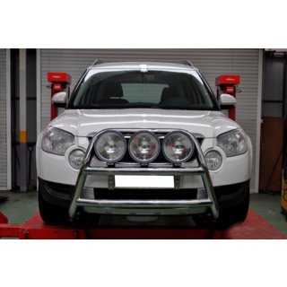 Parabulloni WT018 (Acciaio Inox) Skoda Yeti 2009-2017 foto 4
