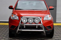 SsangYong Korando 2010-2019 Parabulloni WT018 (Acciaio Inox) foto 3