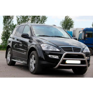 Protezione Anteriore WT022 Acciaio Inox SsangYong Kyron 2005-2014 foto 3
