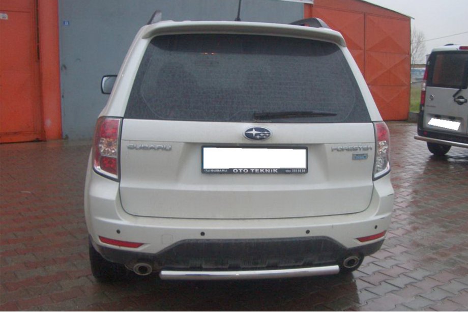 Subaru Forester 2008-2013 Barra Posteriore AK002 (Acciaio Inox) Image