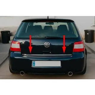 Modanatura bagagliaio acciaio inox foto 1