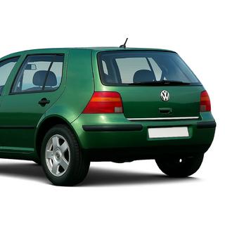 Modanatura bagagliaio acciaio inox Volkswagen Golf 4 1997-2006 foto 2