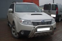 Subaru Forester 2008-2013 Protezione Anteriore WT002 (Acciaio Inox) foto 2