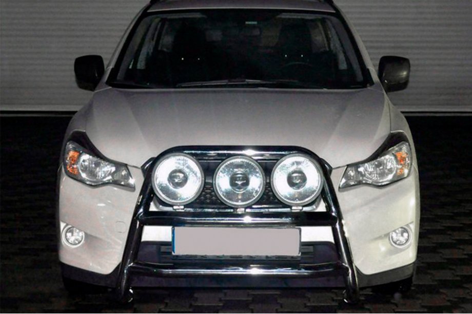 Subaru XV 2011-2017 Parabulloni WT018 (Acciaio Inox) Image