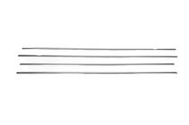 Volkswagen Golf 6 2008-2014 Modanature Finestrini (4 pz, Acciaio Inox) OmsaLine - Acciaio Inox Italiano foto 3