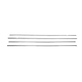 Modanature Finestrini (4 pz, Acciaio Inox) foto 3