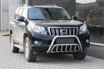 Toyota Land Cruiser Prado 150 2009-2023 Parabullbar WT002 (Acciaio Inox) foto 3