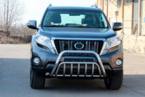 Toyota Land Cruiser Prado 150 2009-2023 Parabullbar WT002 (Acciaio Inox) foto 5